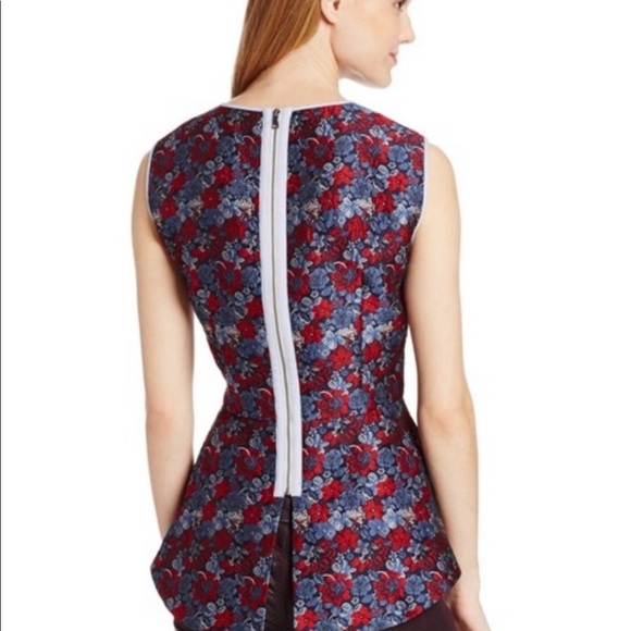 BCBGMaxAzria Jaclyn sleeveless peplum top - Picture 3 of 8